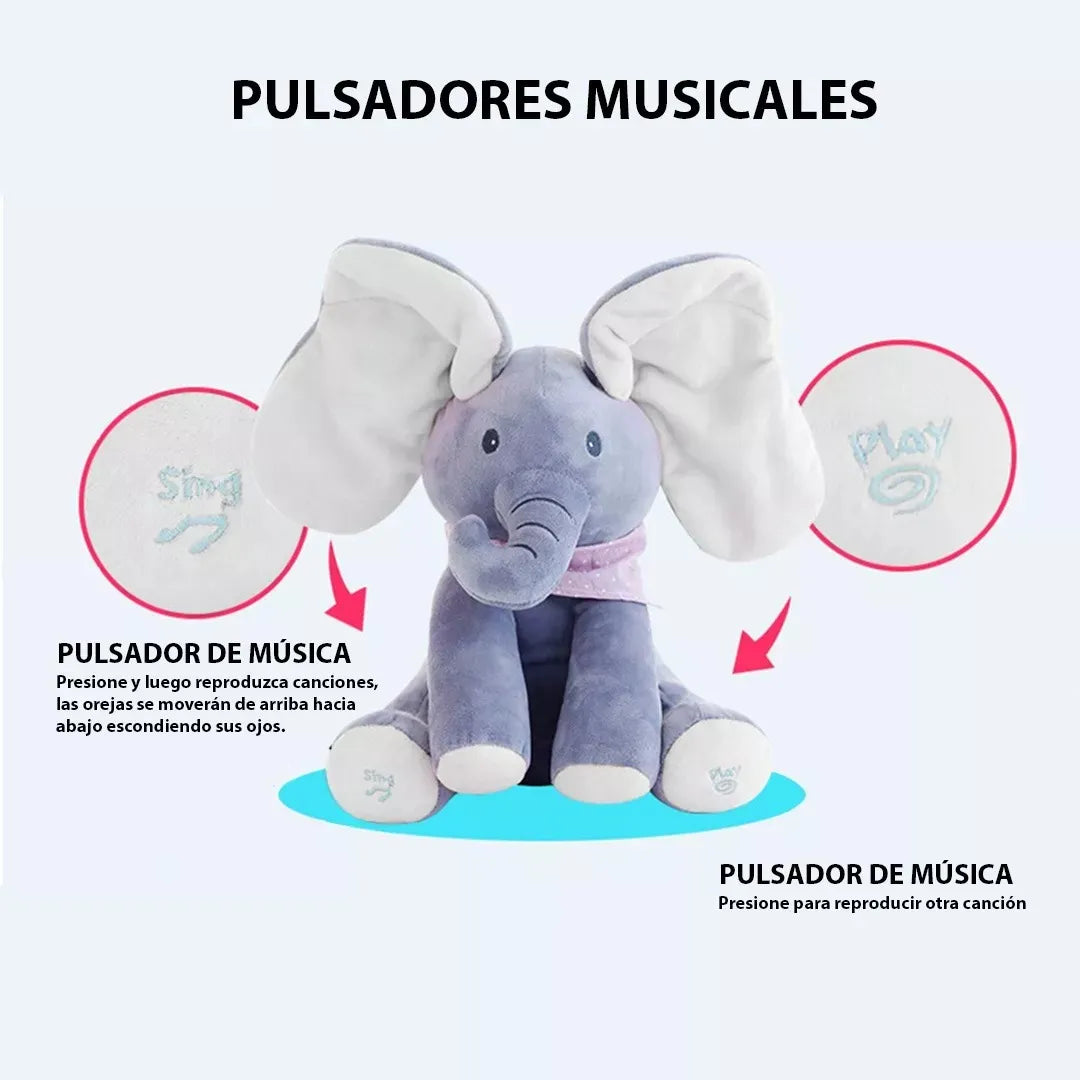 Elefante Interactivo ‘Peek-A-Boo’