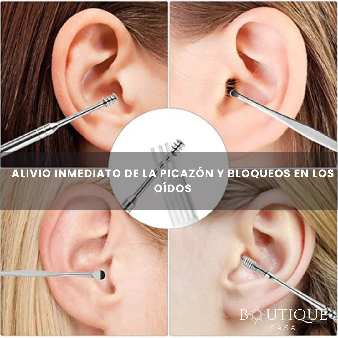 Kit Profesional EarCare Pro™ – Limpieza avanzada para tus oídos