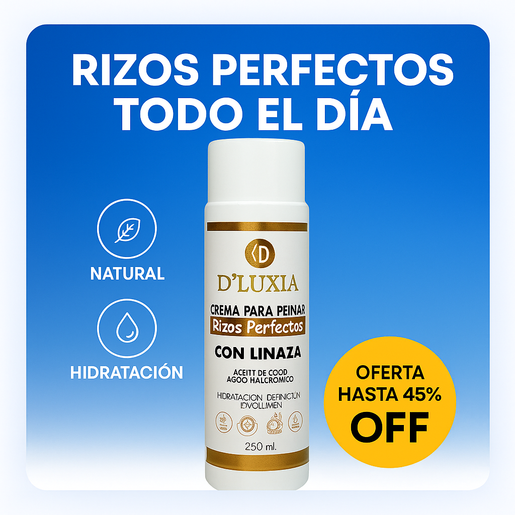 D´LUXIA Curly: Definición extra duradera para tus rizos