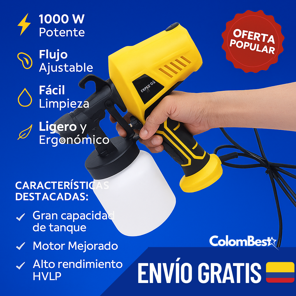 Pistola de Pintura Alámbrica