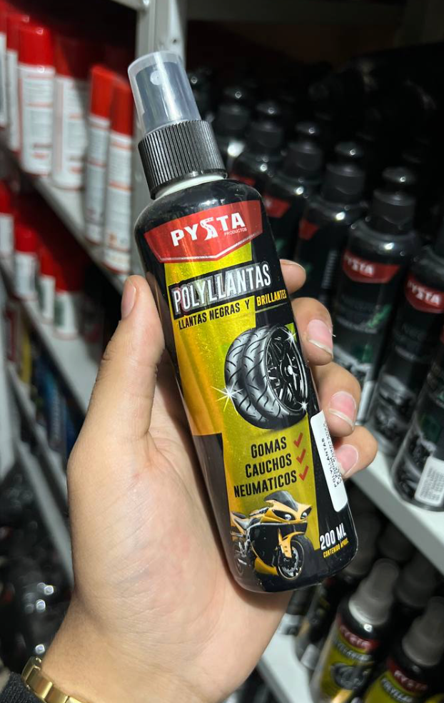 Blackfire Tire Gel – Brillo intenso + protección prolongada para tus llantas