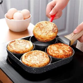 Sartén 4 en 1 Antiadherente – Cocina fácil, rápida y sin mezclar sabores