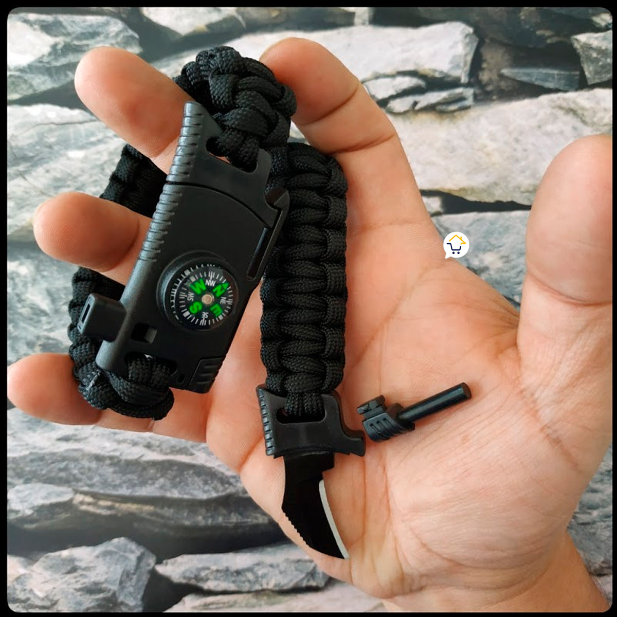 Pulsera de Supervivencia 5 en 1