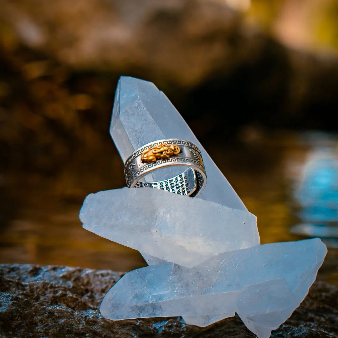 Anillo Feng Shui de la Suerte – Prosperidad y Energía Positiva
