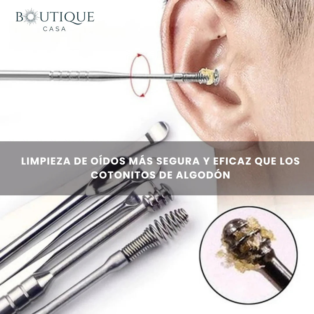 Kit Profesional EarCare Pro™ – Limpieza avanzada para tus oídos