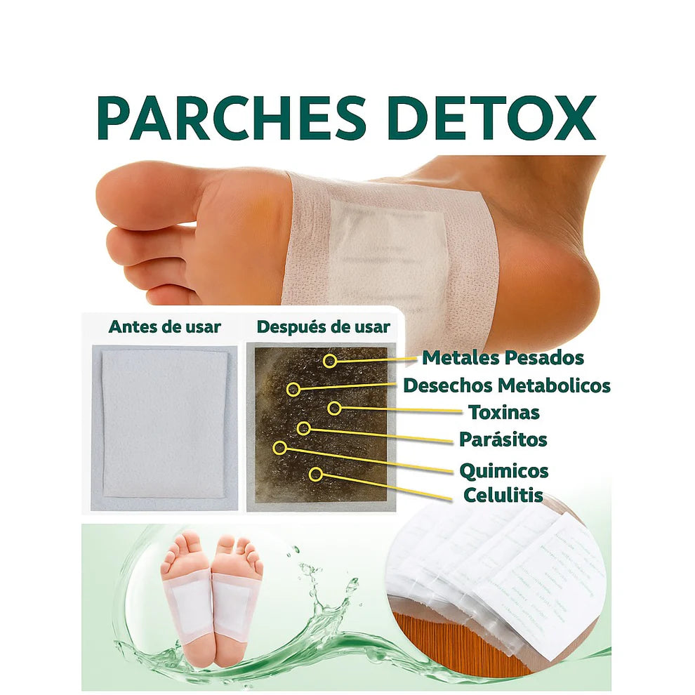Parches Kinoki Naturales 3X1 🍃