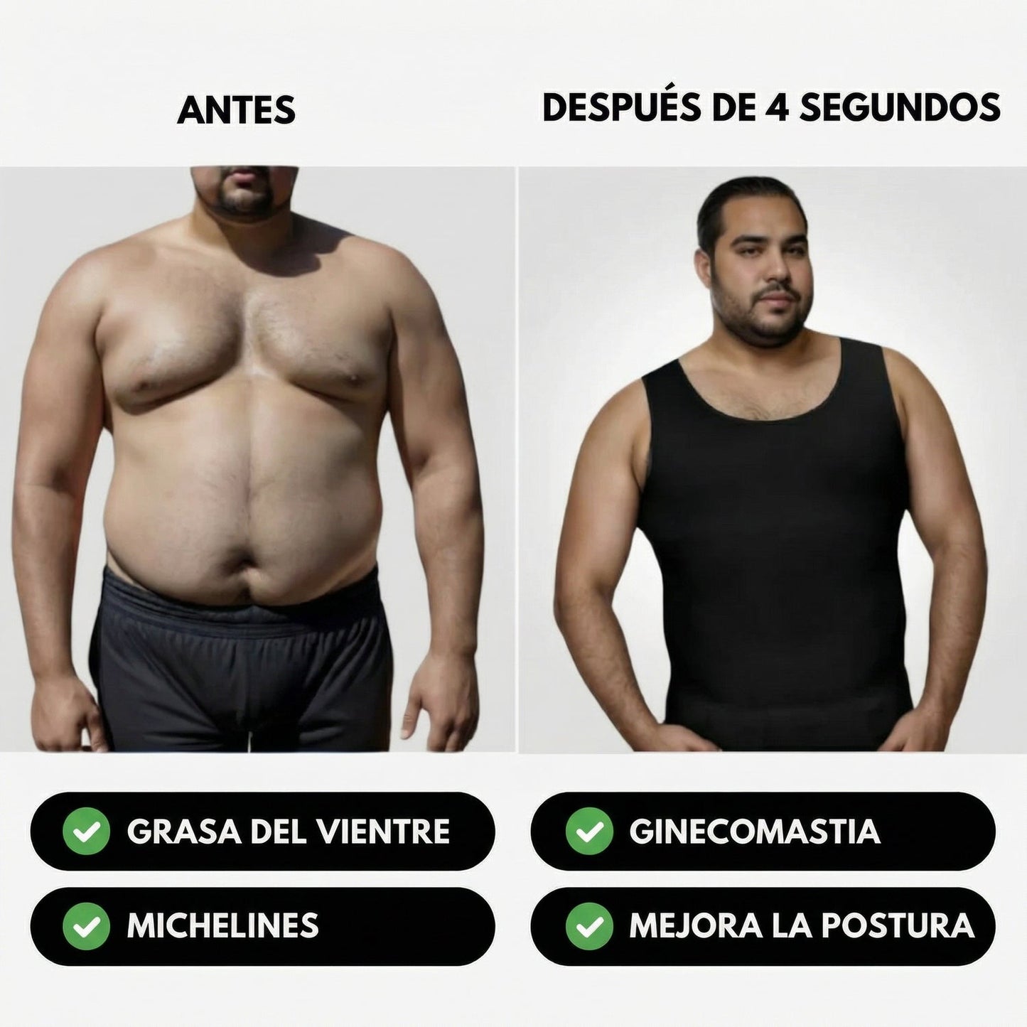 2X1 Camisilla SculptFit™ | Compresión Premium