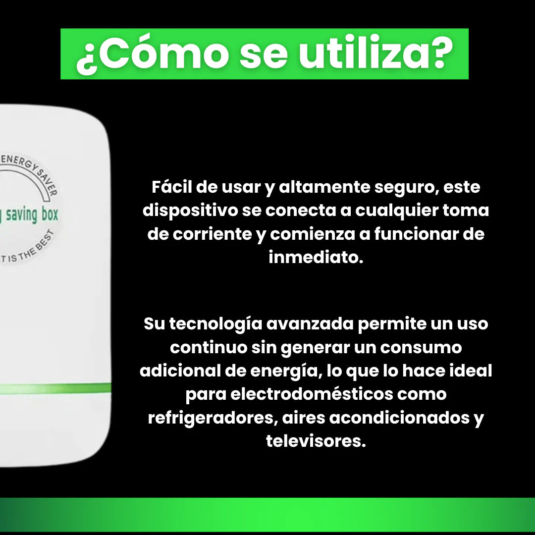 Ahorrador de energía – Optimiza tu consumo eléctrico