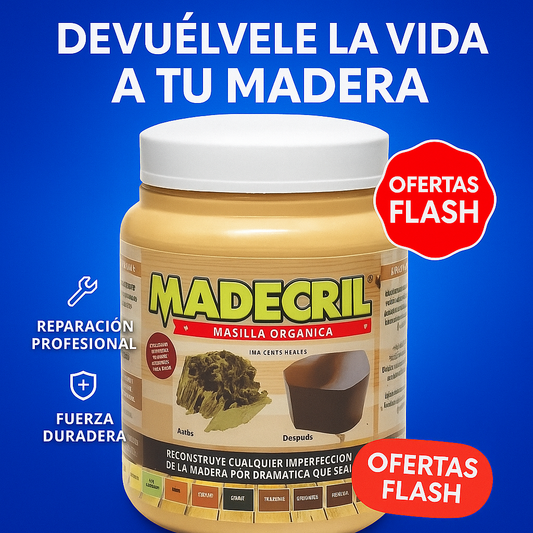 Resina Madecril – Repara y protege tu madera como un profesional