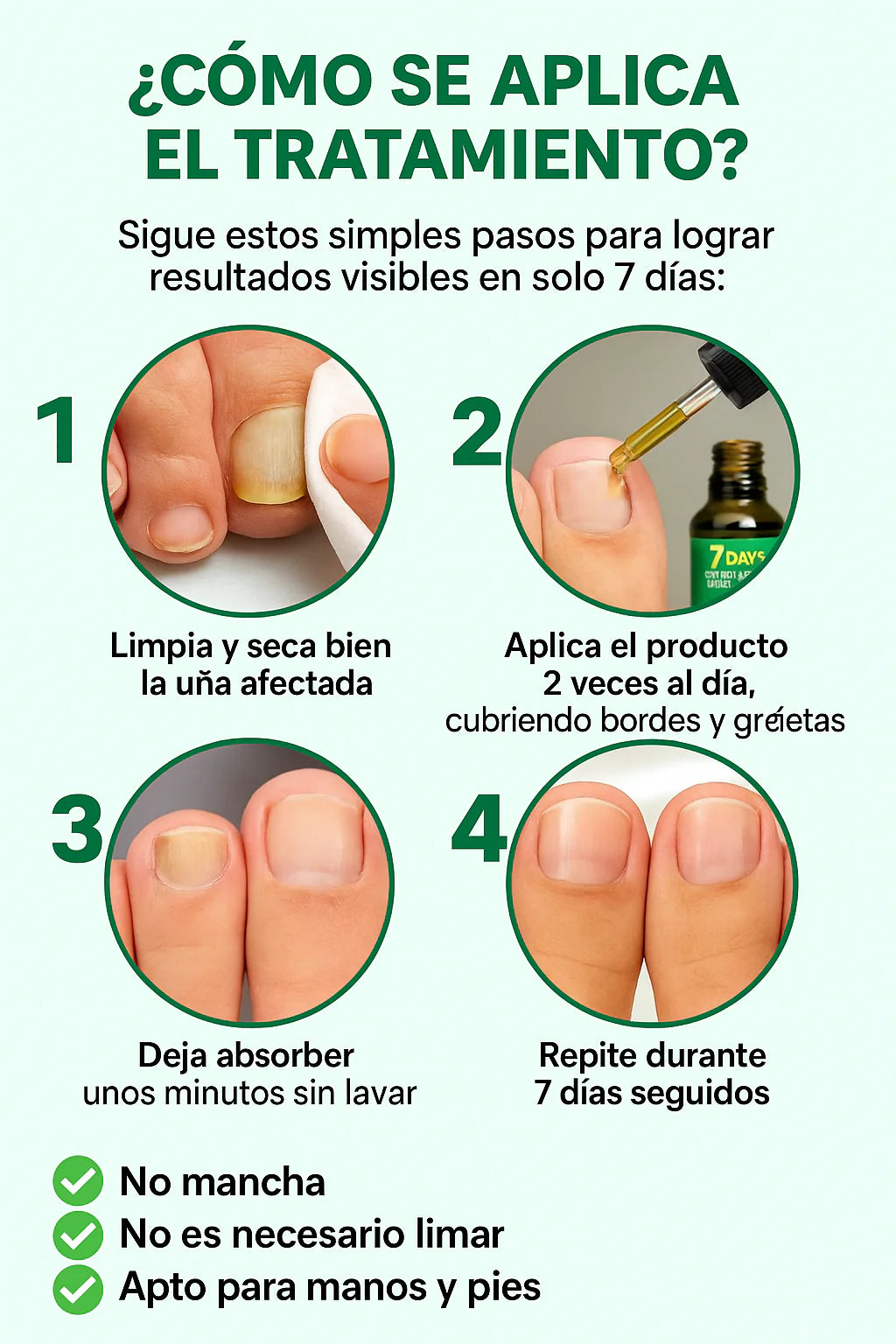 Aceite Anti-Hongos Natural – Uñas sanas y fuertes