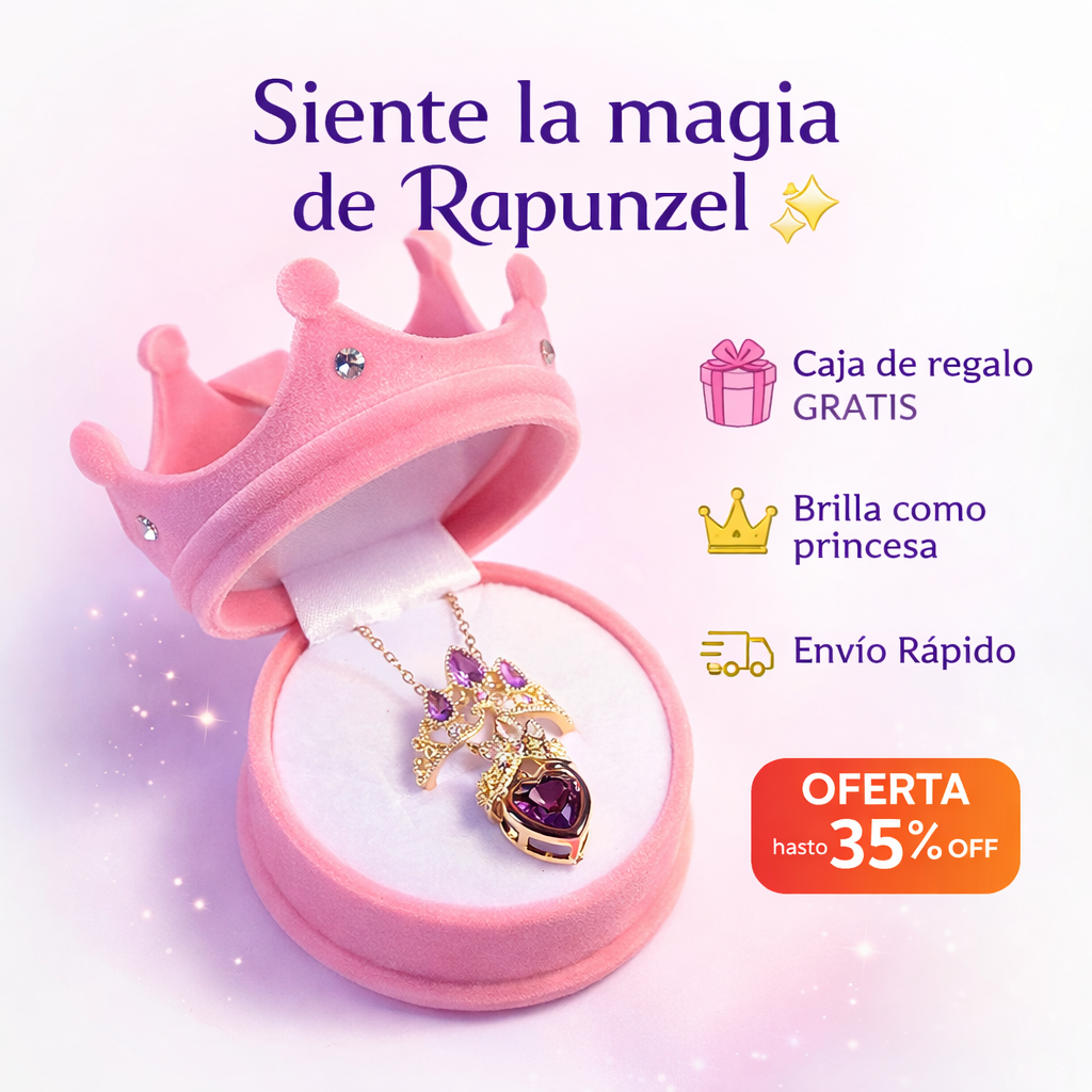 SET RAPUNZEL – Joyería con Encanto + Caja Gratis 👑
