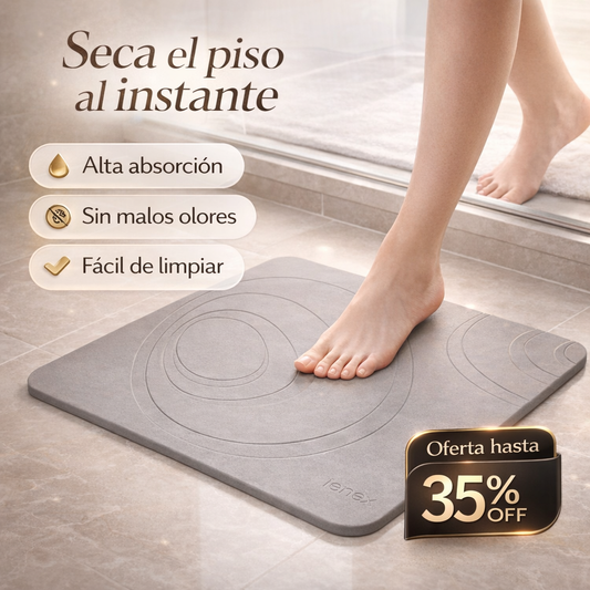 Alfombra Diatomita | Seca al Instante