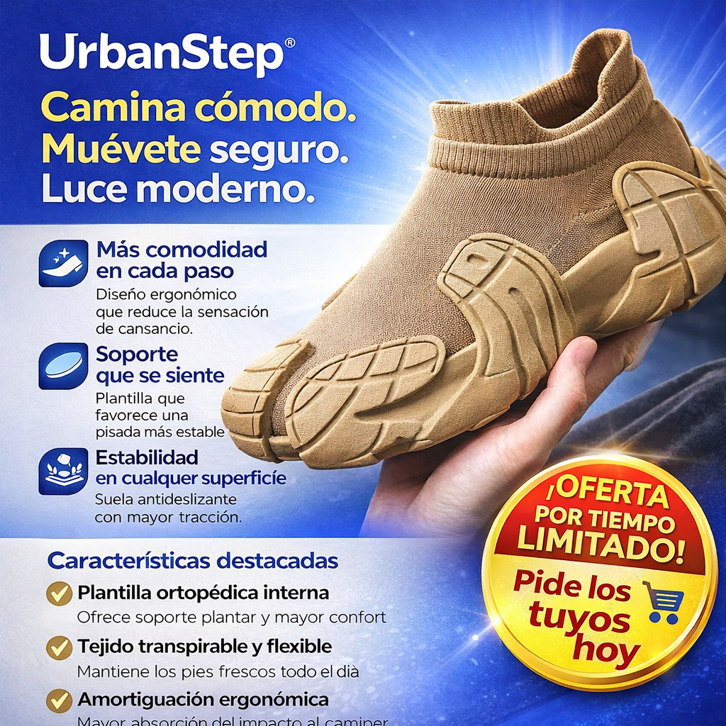 UrbanStep – Comodidad que se siente desde el primer paso