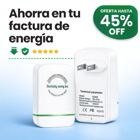 Ahorrador de energía – Optimiza tu consumo eléctrico