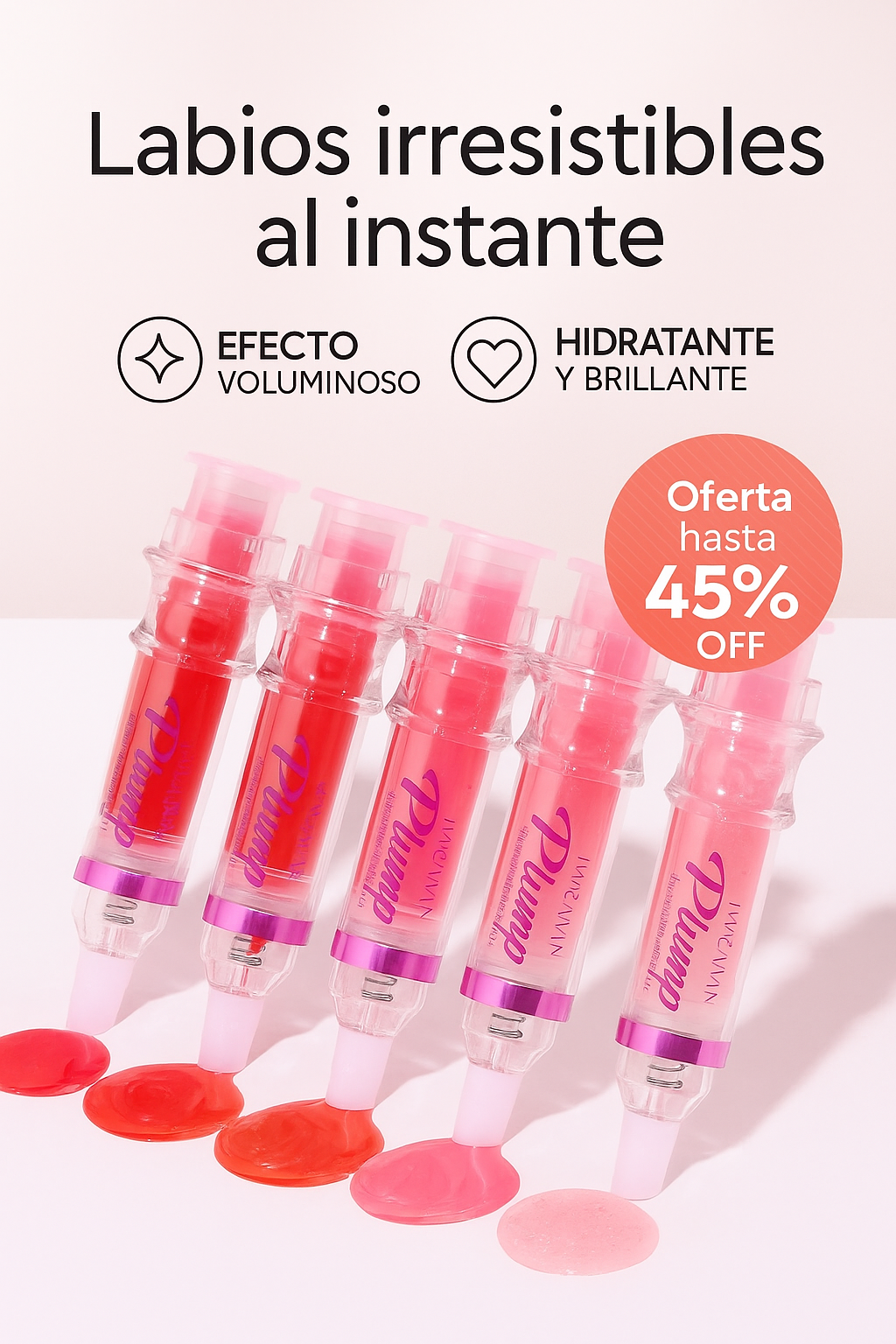 Labial HANDAIYAN: Volumen instantáneo para tus labios