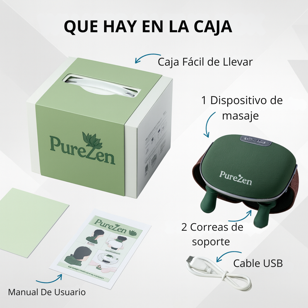 PureZen® Masajeador de Cuello