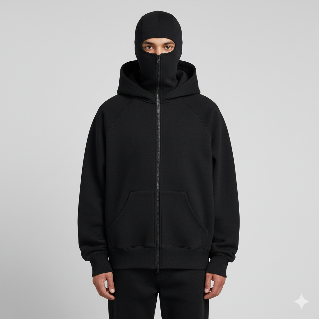 Hoodie UrbanCloak™ con Balaclava Integrado