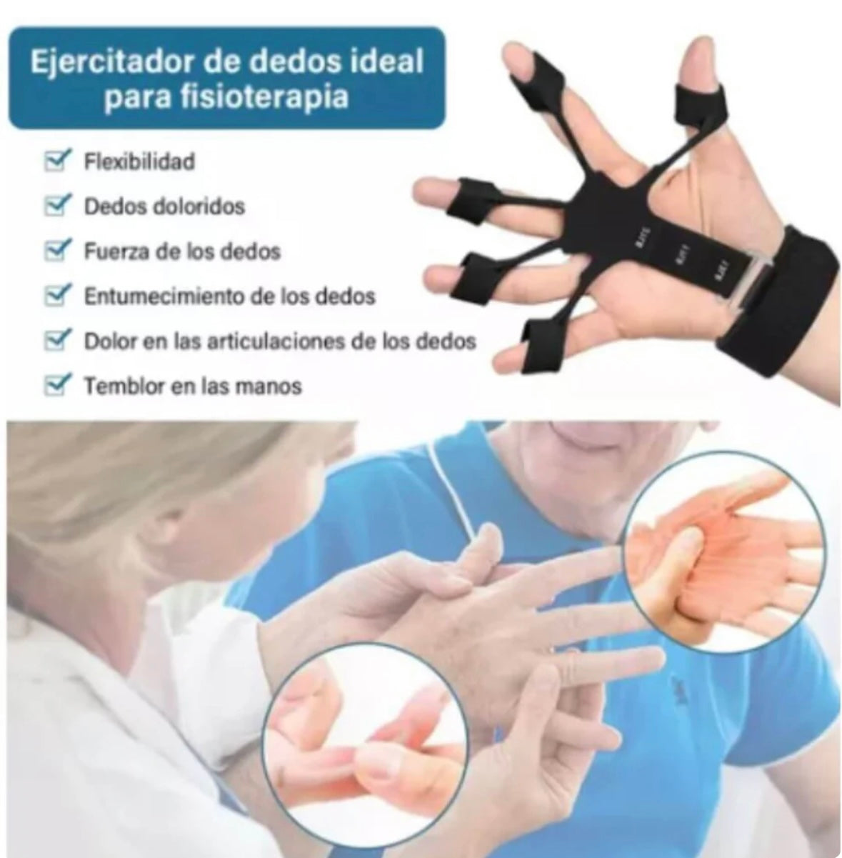 Ejercitador HandFit: Para salud en las manos y brazos