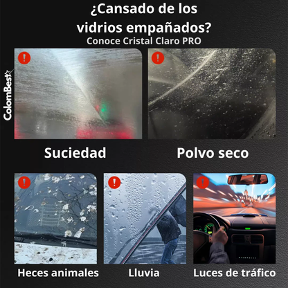 Cristal Claro Pro: Transforma tu parabrisas en minutos