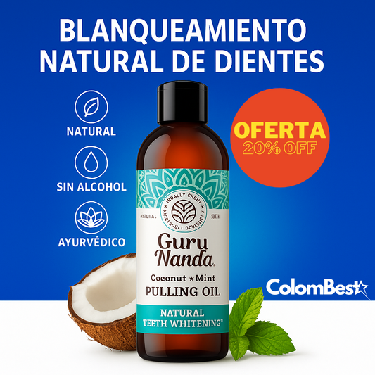 Blanqueador Dental + Raspador de Lengua de Regalo