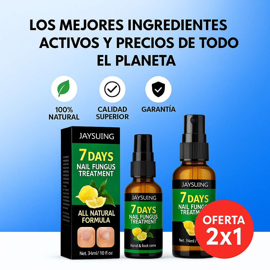 Aceite Anti-Hongos Natural – Uñas sanas y fuertes