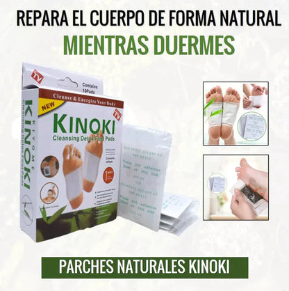 Parches Kinoki Naturales 3X1 🍃
